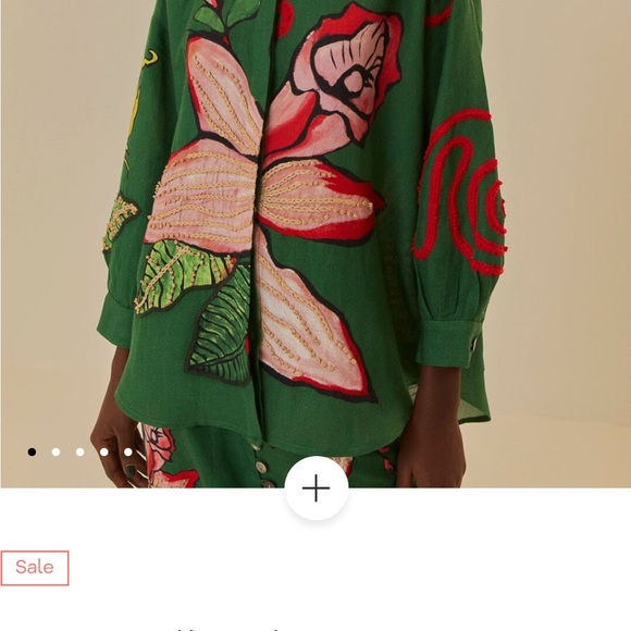 Farm Rio Pollen Shirt - Picture 7 of 7